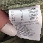 American Eagle  Army Green Joggers- Size 10 Photo 4