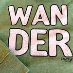 Gerry Wander Graphic Hoodie Sweatshirt Women's XL Blue Spruce Green Photo 2