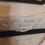 Aerie  Size Medium M Sheer See Through Lace Ivory White Elegant Girly Blouse Photo 5