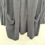 Barefoot Dreams CozyChic Ultra Lite Hooded Cardigan Women’s Size Large Black Photo 2