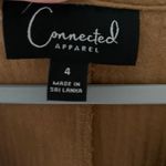 Brown Bohemian Crochet Relax Fit Tier Cotton Dress Size 4 Photo 4