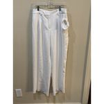 Karl Lagerfeld  PARIS Women's White Pleated‎ Wide-Leg Pants Size 6 Photo 1
