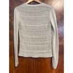 Loro Piana  Pistachio Green Cardigan Sweater Silk Cotton AS-IS  Size 42 Medium M Photo 5