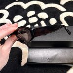 Quince  Milan Black Sunglasses with Gray Lenses Photo 2