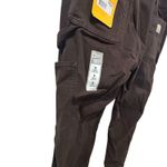 Carhartt Women's Rugged Flex Loose Fit Canvas Double-Front Black Size 16 Pants Photo 4