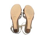 Touch Ups Women's Champagne Gold Glitter Strappy Sandals Size 8.5 Photo 5
