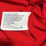 Colsie Santa Baby Crop Tee Size Medium Women’s Red Photo 3