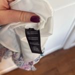 Tahari  pink floral ruffled sleeve smocked midi dress 6 Photo 5