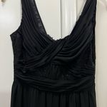 FLAWED Love By THEIA Black Lace Scoop Neck Gown Size 8 US $495 Photo 5