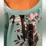 Torrid  Floral Top Shoulder/Collar Cut Out Detail Short Sleeve Shirt Plus Size 3 Photo 4