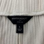 Banana Republic  Knit Wide Leg Ribbed Sweatpants Beige Size Large Photo 6