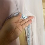 Alex Marie women’s turtleneck floral petal detail ruffle chiffon dress size 4 Photo 5