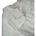 Amanda Uprichard NWT! Tomasina Puff Sleeve Babydoll Top in Cirrus - Size Small Photo 9