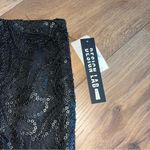 Design Lab  NWT sequin mini skirt black Photo 2