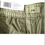 Joie  Short Size XL Pleated Linen Cotton Blend High Waist Faded Cactus NWT Photo 6