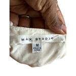 Max Studio Sophie FelicIe Textured Lace Tiered Dress M Stretchy Cottage Core Photo 5