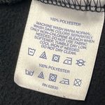 Lands' End Land’s End Women’s Black Full Zip-Up Fleece Mock Neck Vest with Pockets- Medium Photo 13