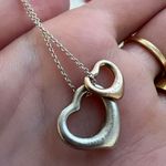 Tiffany & Co. Open Heart Pendant Necklace Photo 3