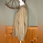 J.Crew Women's Khaki Button-Down Shirt Photo 2