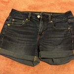 American Eagle Boy Midi  Blue Jeans Shorts Photo 0