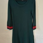 Boden Trudy Knitted Wool Blend Sweater Dress 10 Green Photo 2