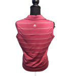 Adidas  Golf Womens Sleeveless Purple Striped Top Medium M Photo 2