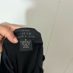 Vintage Moda Seta Sandra King Women's Skirt Velvet Maxi Black Size 8 Photo 5