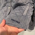 Marmot  Riley Women's Quilted Snap Front Shirt Jacket Blue Gray Size Small Photo 4