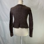 H&M Alpaca Wool Blend Brown Cardigan Size X Small Photo 5