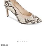 Jones New York 9.5 New Gorgeous Snake Print Heels JNY Photo 2