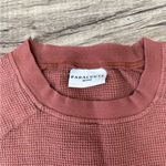 Parachute Waffle Knit Crewneck Sweatshirt Terracotta Limited Edition Women M Red Size M Photo 3