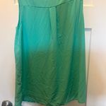 Romeo + Juliet Couture Mint green sheer button down sleeveless shirt Photo 3