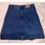 Blue Jean Mini Skirt Photo 2