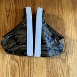 ALL‎ BLACK Brand Calf fur Camo high top sneaker EU 36 Green Black CAMOUFLAGE Size 6 Photo 5