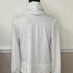 Yogalicious Cowl Neck Light Grey Long Sleeve Sweatshirt Size Small Photo 1