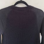 Free People Black Zou Bisou Ribbed Knit Bell Sleeve Sweater Dress Size Small Photo 9