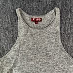 Staud Women’s Heather Gray Ayana Tank Top Size XS Photo 5