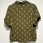 Faithfull the Brand  Rio Short-Sleeve Button Shirt in Ronja Polka Dot Photo 5