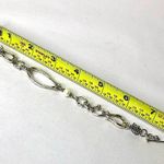 MICHAEL DAWKINS Sterling Silver Caviar Pearl Starry Night Link Toggle Bracelet Photo 10