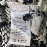 THE SHIRT Rochelle Behrens $195 Snake Python Print‎ Shirt Dress Size XSmall Black Photo 13