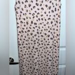 Nottibianche Sleep Gown Dress in Pale Pink Light Brown Cheetah Print Size Medium Photo 8