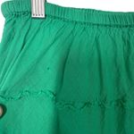 Bobbie & Brooks VINTAGE Bobbie Brooks Peasant Tiered Ruffle Midi Skirt in Green Size S Photo 2