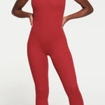 SKIMS  RED COTTON RIB TANK CATSUIT SIZE XL Photo 0