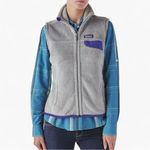 Patagonia Retro-X Gray Fleece Vest Women’s M Photo 4