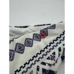 Red Carter NWT  White Lattice Hip Geo Print Swimsuit Bikini Bottom Size Medium Photo 5