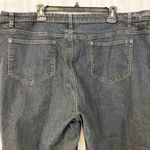 Ashley Stewart Women's Blue Jeans/Straight Leg Size 22 SKU 5469 Photo 3