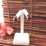 Silpada  Sterling Silver Post Earrings Red Photo 3