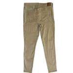 American Eagle  Khaki Soft Skinny Jeans Size 10 Euro Nautical‎ Preppy Collegiate Photo 1