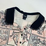 Disney The Aristocats Comic Book Panels Fit & Flare Dress Pink Black Retro Photo 6