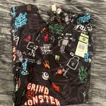 Men’s Colorful Graphic Print Joggers size XL By Drill Clothing Black Photo 0